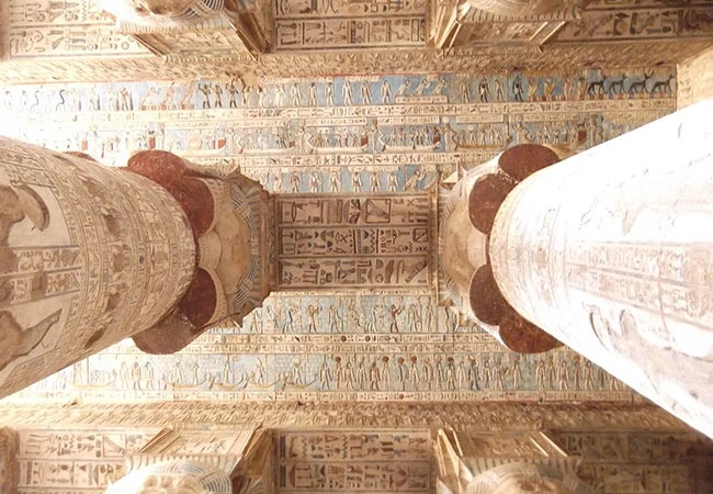 TEMPLO RAMSES EN ABYDOS Y DE HATHUR EN DENDERAH